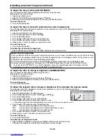 Preview for 28 page of Mitsubishi Electric HC1600 User Manual