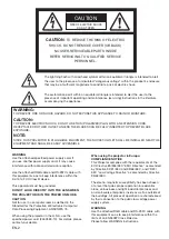 Preview for 2 page of Mitsubishi Electric HC3100U User Manual