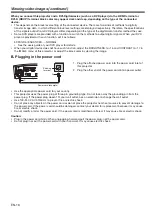 Preview for 16 page of Mitsubishi Electric HC3100U User Manual