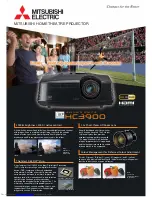 Preview for 1 page of Mitsubishi Electric HC3900 Brochure & Specs