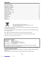 Preview for 3 page of Mitsubishi Electric HC4900 User Manual