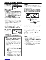 Preview for 11 page of Mitsubishi Electric HC4900 User Manual