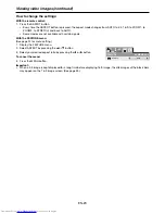 Preview for 20 page of Mitsubishi Electric HC4900 User Manual