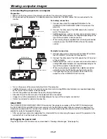 Preview for 21 page of Mitsubishi Electric HC4900 User Manual