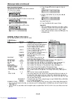 Preview for 25 page of Mitsubishi Electric HC4900 User Manual