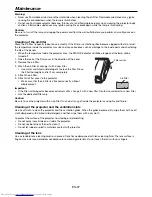 Preview for 37 page of Mitsubishi Electric HC4900 User Manual