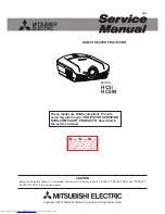 Mitsubishi Electric HC5 Service Manual preview