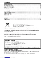 Предварительный просмотр 3 страницы Mitsubishi Electric HC5000 User Manual