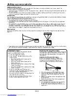 Предварительный просмотр 10 страницы Mitsubishi Electric HC5000 User Manual