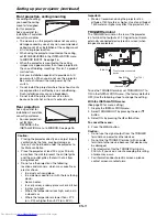 Предварительный просмотр 11 страницы Mitsubishi Electric HC5000 User Manual