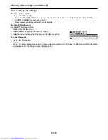 Предварительный просмотр 20 страницы Mitsubishi Electric HC5000 User Manual