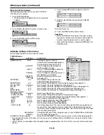 Предварительный просмотр 25 страницы Mitsubishi Electric HC5000 User Manual