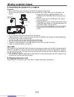 Preview for 22 page of Mitsubishi Electric HC5500 User Manual