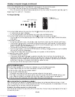 Preview for 24 page of Mitsubishi Electric HC5500 User Manual