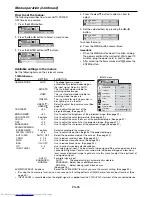 Preview for 26 page of Mitsubishi Electric HC5500 User Manual