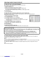 Preview for 32 page of Mitsubishi Electric HC5500 User Manual