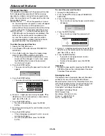 Preview for 35 page of Mitsubishi Electric HC5500 User Manual