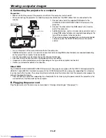 Предварительный просмотр 22 страницы Mitsubishi Electric HC6000 User Manual