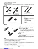 Preview for 6 page of Mitsubishi Electric HC6500 User Manual