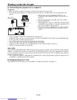 Preview for 22 page of Mitsubishi Electric HC6500 User Manual