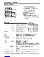 Preview for 26 page of Mitsubishi Electric HC6500 User Manual