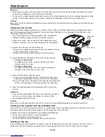 Preview for 39 page of Mitsubishi Electric HC6500 User Manual