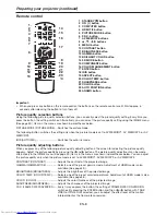 Preview for 8 page of Mitsubishi Electric HC7800D User Manual