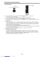 Preview for 19 page of Mitsubishi Electric HC7800D User Manual