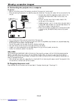 Preview for 22 page of Mitsubishi Electric HC7800D User Manual