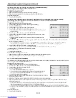 Preview for 39 page of Mitsubishi Electric HC7800D User Manual