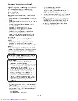 Preview for 42 page of Mitsubishi Electric HC7800D User Manual