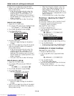 Preview for 46 page of Mitsubishi Electric HC7800D User Manual