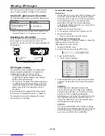 Предварительный просмотр 25 страницы Mitsubishi Electric HC7900DW User Manual