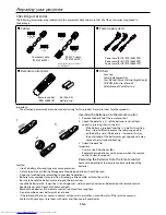 Предварительный просмотр 6 страницы Mitsubishi Electric HC9000D User Manual