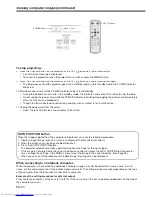 Предварительный просмотр 20 страницы Mitsubishi Electric HC910 User Manual