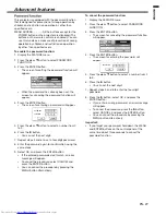 Предварительный просмотр 27 страницы Mitsubishi Electric HC910 User Manual