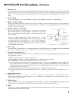 Предварительный просмотр 7 страницы Mitsubishi Electric HD-6000 Owner'S Manual