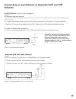 Предварительный просмотр 19 страницы Mitsubishi Electric HD-6000 Owner'S Manual