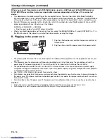 Предварительный просмотр 16 страницы Mitsubishi Electric HD4000 User Manual