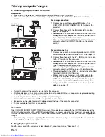 Предварительный просмотр 20 страницы Mitsubishi Electric HD4000 User Manual