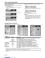 Предварительный просмотр 24 страницы Mitsubishi Electric HD4000 User Manual