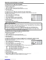 Предварительный просмотр 28 страницы Mitsubishi Electric HD4000 User Manual