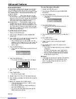 Предварительный просмотр 30 страницы Mitsubishi Electric HD4000 User Manual