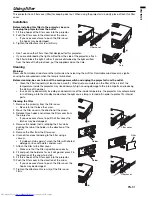 Предварительный просмотр 31 страницы Mitsubishi Electric HD4000 User Manual