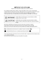 Preview for 2 page of Mitsubishi Electric HG-AK Instruction Manual