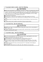 Предварительный просмотр 3 страницы Mitsubishi Electric HG-AK Instruction Manual