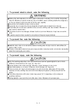 Preview for 3 page of Mitsubishi Electric HG-KN Instruction Manual