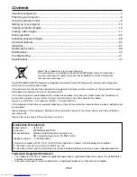 Preview for 3 page of Mitsubishi Electric HL2750 User Manual