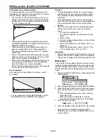 Preview for 11 page of Mitsubishi Electric HL2750 User Manual