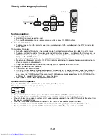 Preview for 20 page of Mitsubishi Electric HL2750 User Manual